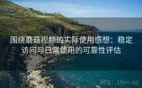 围绕蘑菇视频的实际使用感想：稳定访问与日常使用的可靠性评估