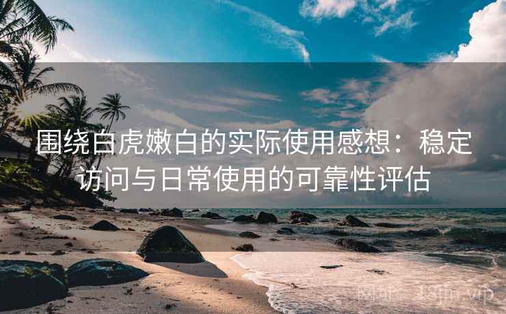 围绕白虎嫩白的实际使用感想：稳定访问与日常使用的可靠性评估