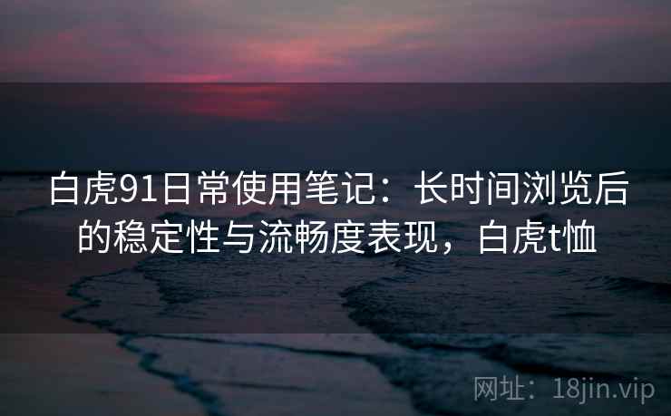 白虎91日常使用笔记：长时间浏览后的稳定性与流畅度表现，白虎t恤