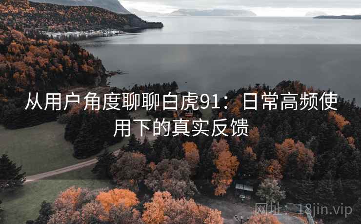 从用户角度聊聊白虎91:日常高频使用下的真实反馈 从用户角度聊聊白虎91:日常高频使用下的真实反馈